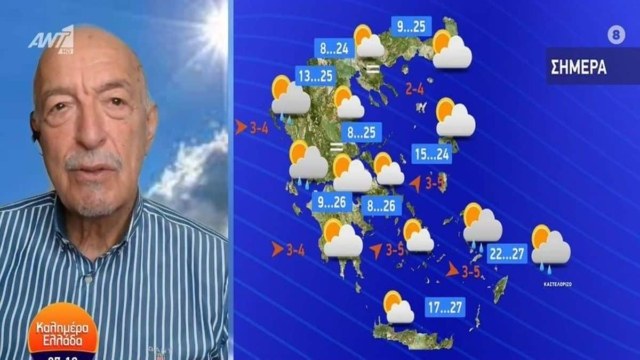 «Ατμοσφαιρική διαταραχή! Ένα σπάνιο φαινόμενο για την Ελλάδα….»: Καμπανάκι από τον Τάσο Αρνιακό!
