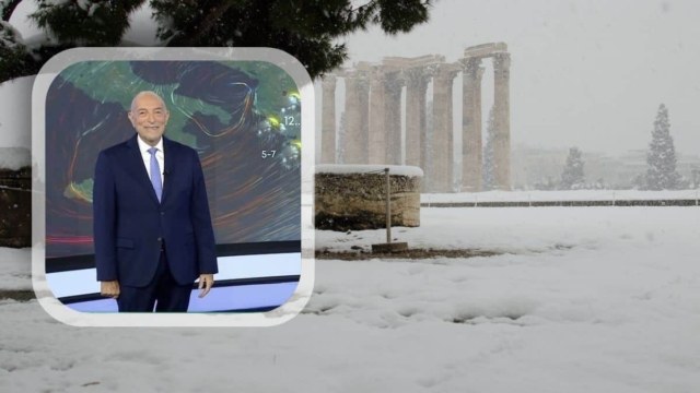 «Χιόνια από το βράδυ του Σαββάτου στην…»: Συναγερμός από τον Τάσο Αρνιακό
