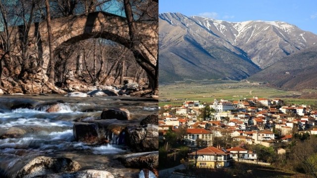 Αχλαδοχώρι: Το παραμυθένιο χωριό των Σερρών με τις γραφικές γειτονιές και τα πετρόχτιστα γεφύρια που μας συστήθηκε μέσα από το «Παρά Πέντε»