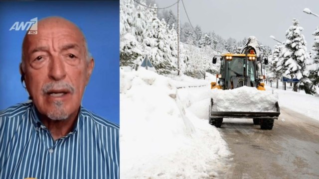 «48 ώρες με καταιγίδες και χιόνια σ’ όλη την χώρα»: Αναστάτωση από τον Τάσο Αρνιακό