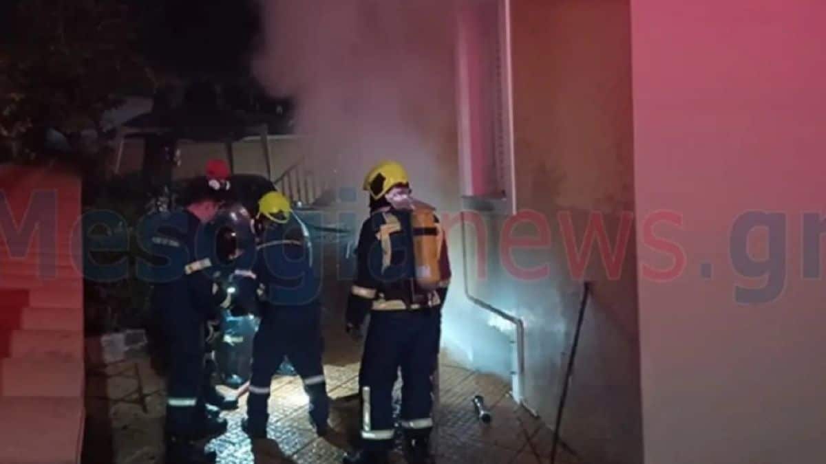 Συναγερμός στο Κορωπί – Ισχυρή έκρηξη λέβητα σε σπίτι