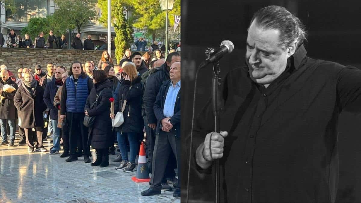 Βασίλης Καρράς: Κοσμοσυρροή από φίλους και θαυμαστές στο λαϊκό προσκύνημα – Το πρόσωπο που θα εκφωνήσει τον επικήδειο