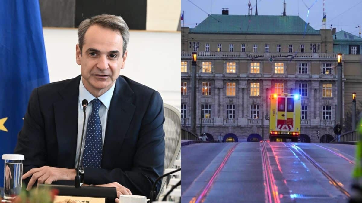 Μητσοτάκης για μακελειό στην Πράγα: «Συλλυπητήρια στις οικογένειες των θυμάτων – Οι σκέψεις μας είναι με το λαό της Τσεχίας»