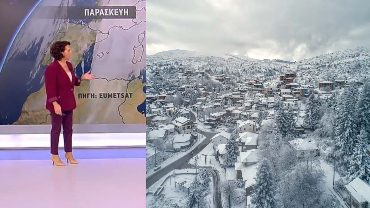 «Ένα κρύο Σαββατοκύριακο – Χιόνια στην Αττική!»: Έκτακτη προειδοποίηση για τον καιρό από την Χριστίνα Σούζη!