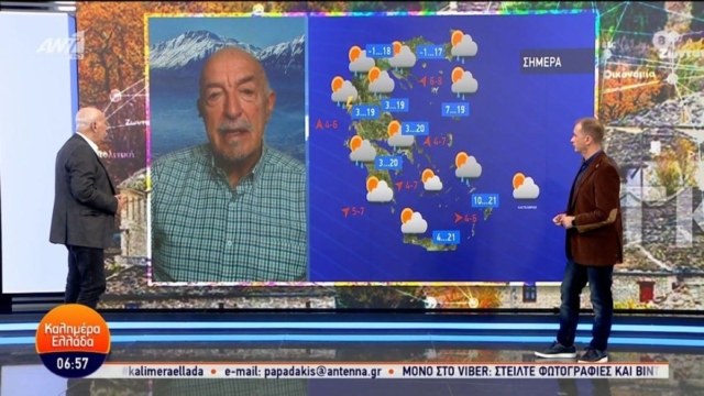 «Μπορει να χιονίσει και μέσα στη Θεσσαλονίκη! Στα 100-200μ. περιμένουμε χιονοστρώσεις…» – Τελεσίγραφο Τάσου Αρνιακού για την επέλαση του χιονιά (Video)