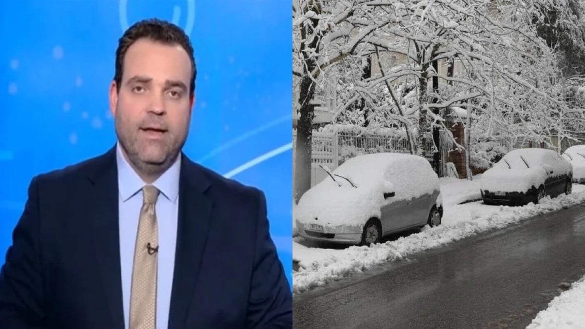 «Χιονοστιβάδα» Κλέαρχου Μαρουσάκη: «Παγωμένο τριήμερο! Νέα πρόγνωση για χιόνια στην Αττική» (Video)