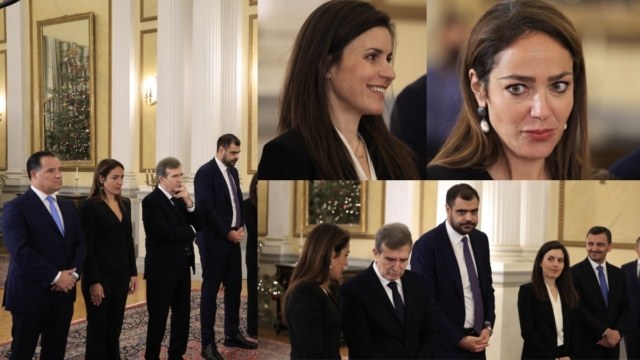 Κυβέρνηση: Ορκίστηκαν οι νέοι υπουργοί, παρουσία Κυριάκου Μητσοτάκη και Κατερίνας Σακελλαροπούλου (video)