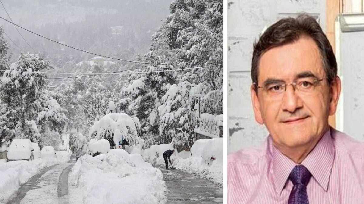 Xιονοϋετός από τον Θοδωρή Κολυδά: «Έως το βράδυ του Σαββάτου θα χιονίσει…» (Video)