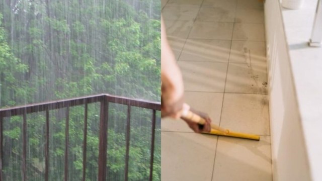 Μπαλκόνι στην «πένα» τον χειμώνα: 3 σημαντικά tips για να το προστατέψετε από την βροχή