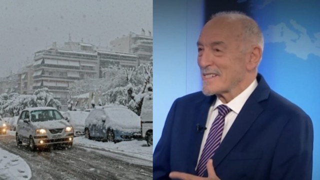 Στην «κατάψυξη» η χώρα: «Τα περισσότερα χιόνια θα πέσουν…» – Ισχυρή προειδοποίηση από τον Τάσο Αρνιακό (video)