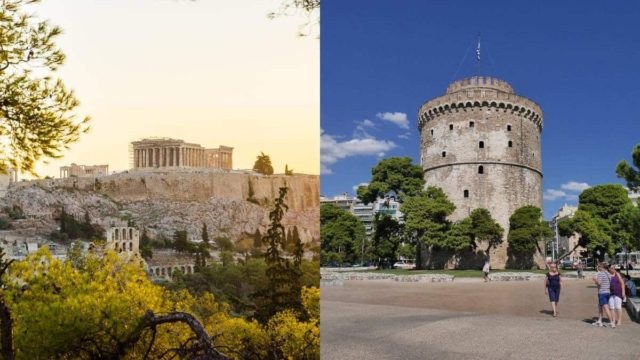 Αθήνα ή Θεσσαλονίκη: Ποια πόλη είναι πιο ακριβή – Στα 150 ευρώ η διαφορά στους μισθούς, χαώδεις διαφορές στο κόστος ζωής