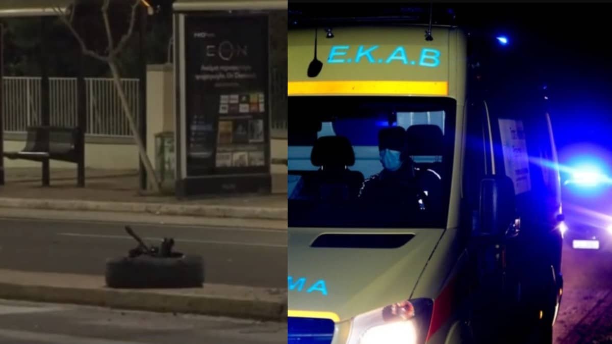 Σώθηκε από θαύμα: Καρφώθηκε σε κολόνα φωτισμού και δεν έπαθε ούτε γρατζουνιά (video)