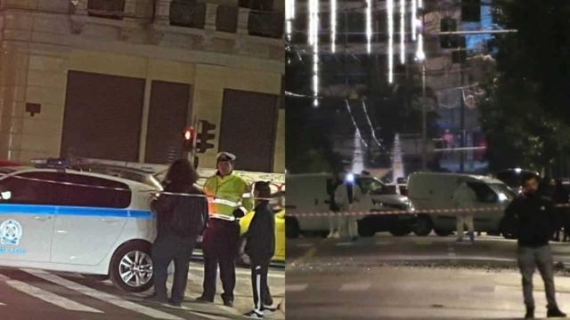 Έκρηξη βόμβας στη Σταδίου απέναντι από το υπουργείο Εργασίας – Την ευθύνη ανέλαβε η Επαναστατική Ταξική Αυτοάμυνα