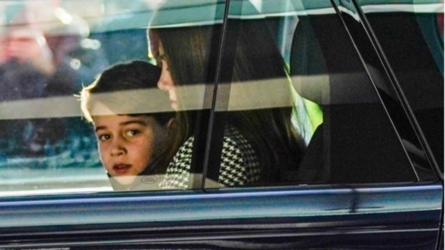 «Συνέλαβαν» την Κέιτ Μίντλετον – Σούσουρο πλάι στον πρίγκιπα Τζορτζ μετά το χειρουργείο