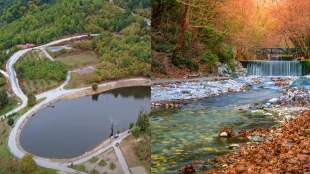 Παναγίτσα: Το ειδυλλιακό χωριό της Μακεδονίας με τις τρεις τεχνητές λίμνες που «μαγεύουν» το μυαλό (video)