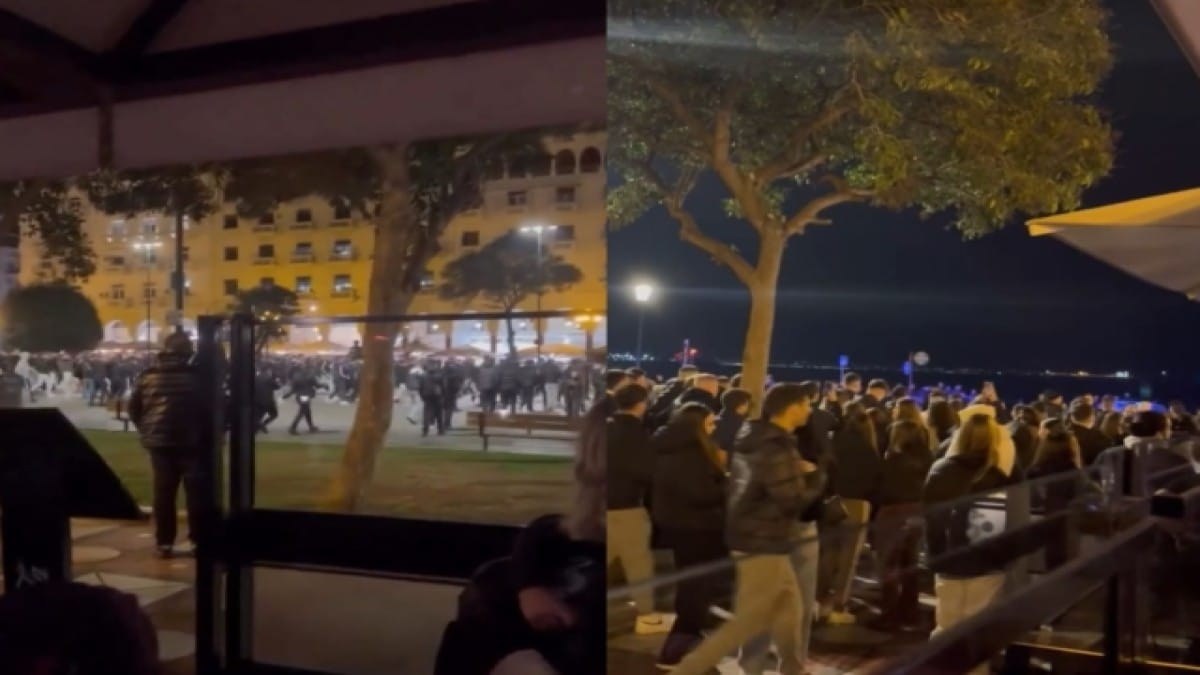 Εικόνες ντροπής στη Θεσσαλονίκη: Σοκαριστικό βίντεο από την στιγμή της τρανσφοβικής επίθεσης στην Αριστοτέλους – «Δεν θα μείνετε ατιμώρητοι…»