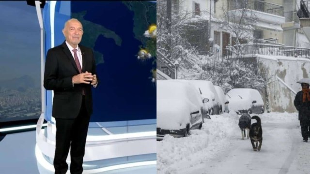 «Σφράγισε» τις εξελίξεις ο Τάσος Αρνιακός: «Χιόνι πριν τα Κούλουμα – Σε λευκό τοπίο περιοχές…»