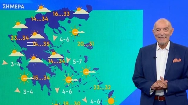 «Πυρετός» δίχως τέλος από τον Τάσο Αρνιακό: «Ανεβαίνουμε πολύ πάνω από τα 40άρια – Περιμένετε λίγες ώρες και ανεβαίνουμε μέχρι…»
