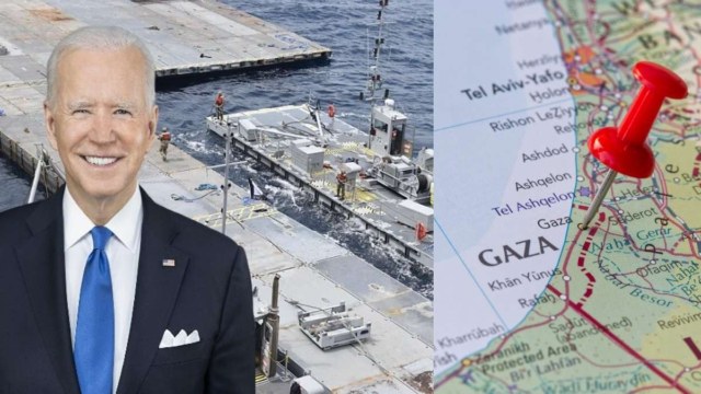 Φιάσκο για την πολυδιαφημιζόμενη θαλάσσια γέφυρα του Μπάιντεν στη Μεσόγειο! Καταρρέει η προβλήτα για την ανθρωπιστική βοήθεια στη Γάζα