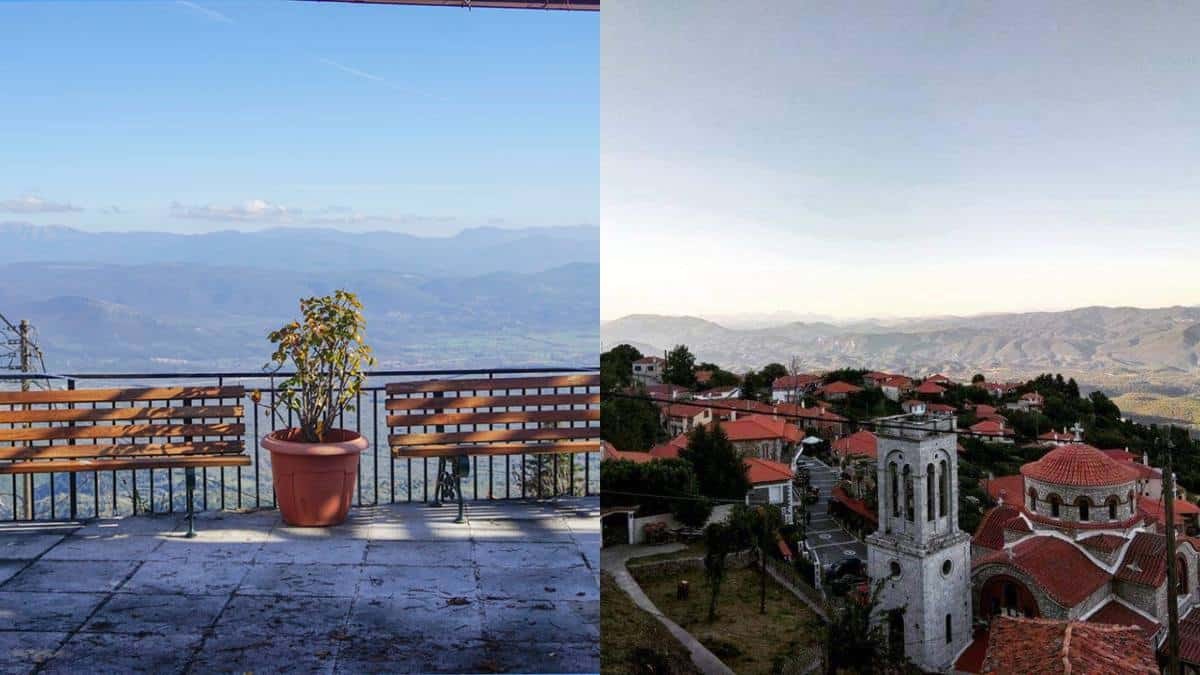 Το «μπαλκόνι του Ταΰγετου»: Το μικροσκοπικό χωριό με τις καταπράσινες πλαγιές που «αγγίζει» ουρανό