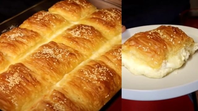 Το ερωτεύσιμο κρατσανιστό φύλλο της θα σε ξετρελάνει: Άπαιχτη τυρόπιτα με  πανδαισία τυριών