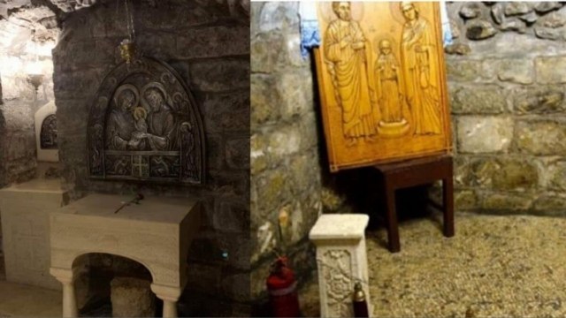 Αυτό είναι το σπίτι που γεννήθηκε η Παναγία μας (video)