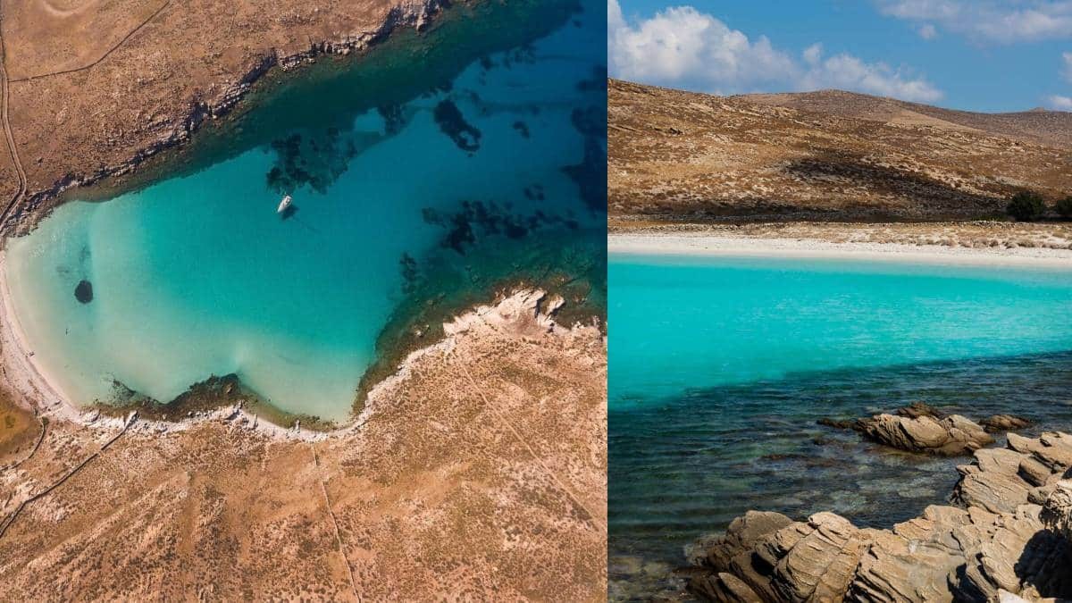 Το μικρό «μυστικό» νησί των Κυκλάδων: Ένας επίγειος παράδεισος που τα νερά του θυμίζουν Μαλδίβες