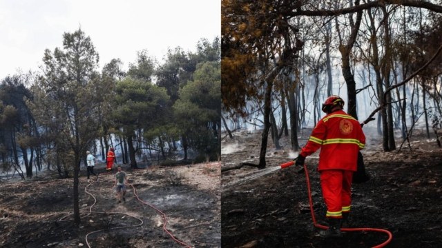 Φωτιά στα Γλυκά Νερά: Συνελήφθη ο 35χρονος χειριστής του drone – Του επιβλήθηκε πρόστιμο 4.675 ευρώ