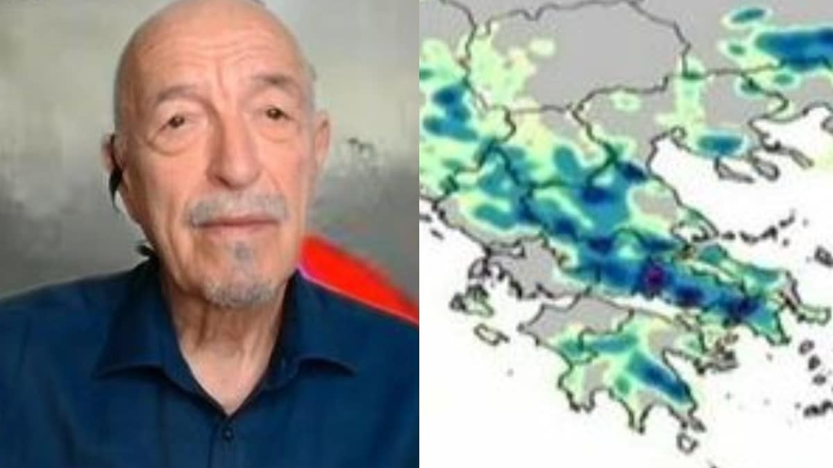 Αναστατωμένος βγήκε να πει τον καιρό ο Τάσος Αρνιακός: «Μπουρίνια και χαλάζι θα σκεπάσουν…» (video)