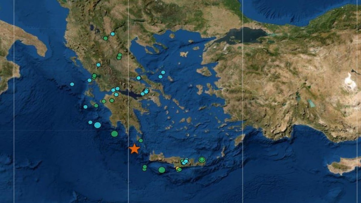 Ισχυρός σεισμός τώρα στα Κύθηρα – Ταρακουνήθηκε και η Κρήτη