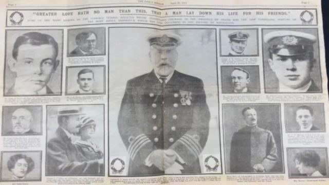 Συγκλονιστική αποκάλυψη για το ναυάγιο του Τιτανικού: Ξεχασμένο φύλλο εφημερίδας περιγράφει τις ώρες αγωνίας των συγγενών των θυμάτων