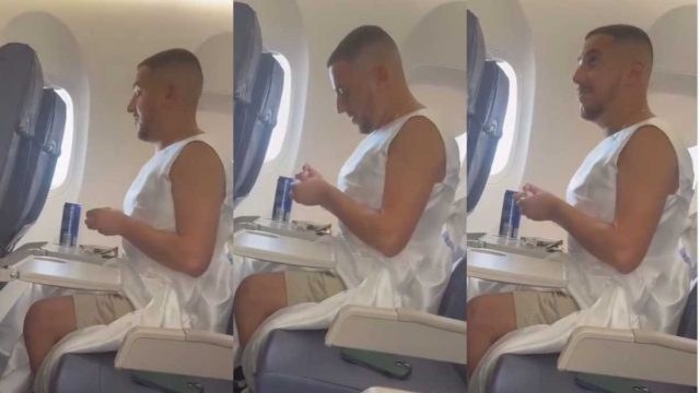 Φυσιολογικό δεν τον λες: Γαμπρός επιβιβάζεται για το Bachelor πάρτι του στην Ίμπιζα ντυμένος… νύφη (video)