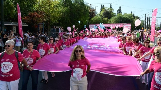 Greece Race for the Cure 2024: Δυναμικό «παρών» στον αγώνα για τον καρκίνο του μαστού- Δείτε φωτογραφίες