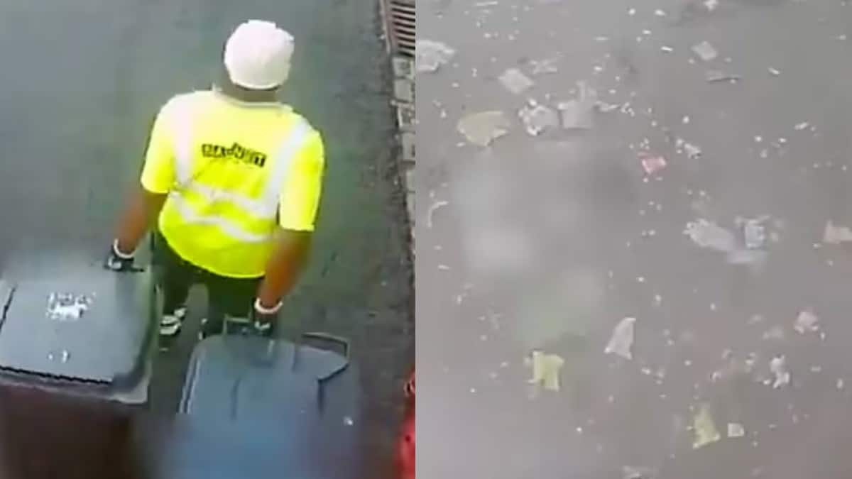 Σοκ στο Λονδίνο: Σκουπιδιάρικο εξερράγη την ώρα που άδειαζαν τους κάδους (video)