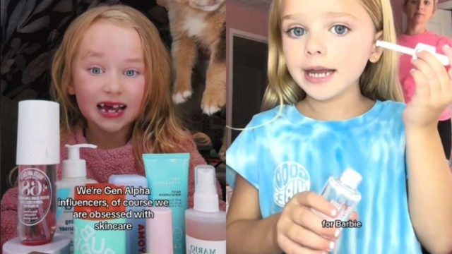 «Sephora kids»: Η νέα νοσηρή μανία του TikTok – 10χρονα κορίτσια παθαίνουν «ψύχωση» με πανάκριβες αντιγηραντικές κρέμες (video)