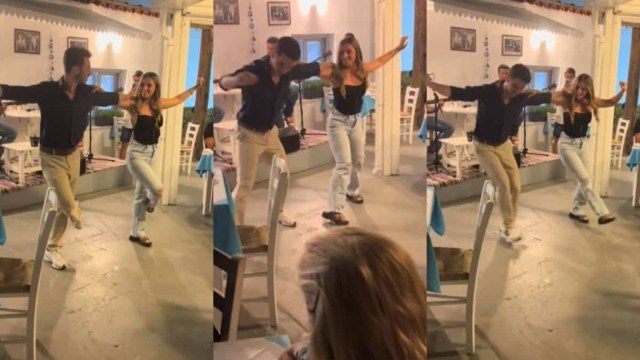 Υποκλίθηκε όλο το νησί: Ζευγάρι σηκώνεται σε ταβερνάκι της Σκοπέλου και χορεύει το πιο μερακλήδικο χασάπικο που έχετε δει ποτέ! (video)