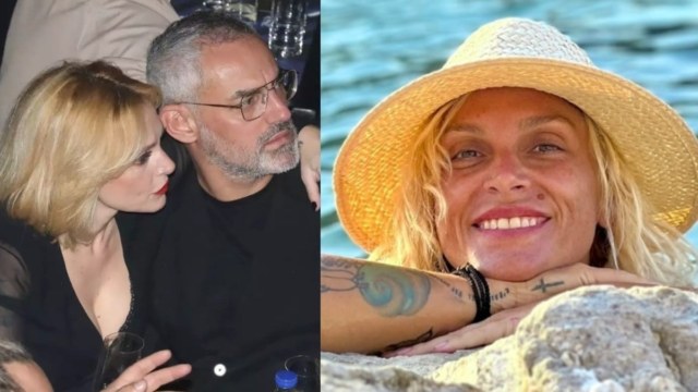 Τελευταίες βουτιές για την Ελεονώρα Ζουγανέλη: Με μαύρο μπικίνι και παρέα τον Νίκο Συρίγο σε παραλία της Μυκόνου