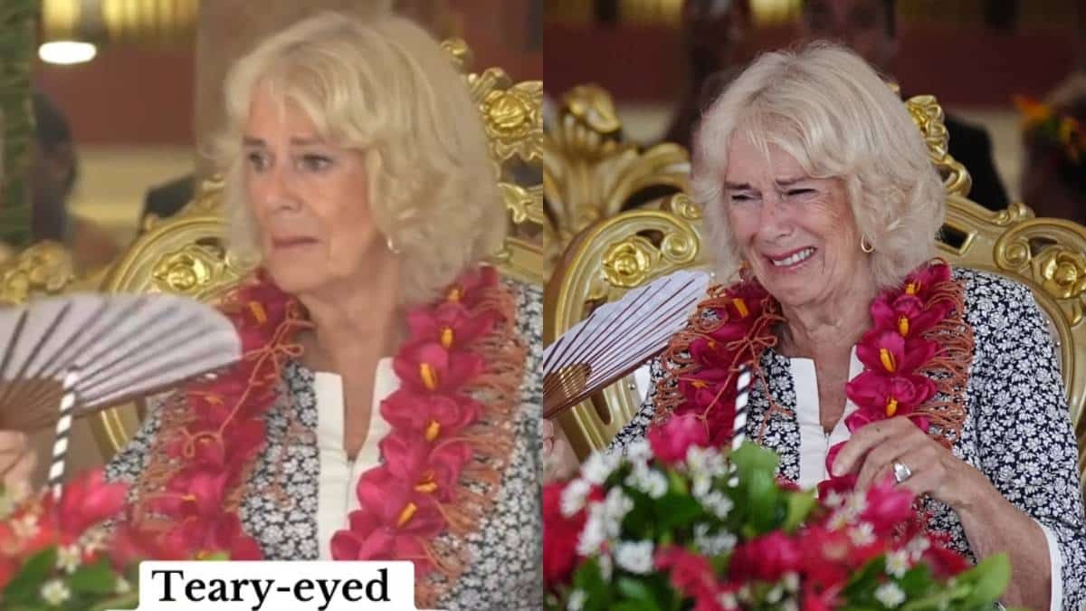 Λύγισε πρώτη φορά έτσι η Καμίλα: Ξέσπασε σε κλάματα όσο ο Κάρολος μιλούσε για τον καρκίνο (video)