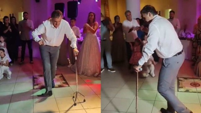 Δεν υπάρχει δεν μπορώ: Άνδρας με κινητικά προβλήματα χορεύει ζεϊμπέκικο και δίνει ένα μάθημα ζωής (video)