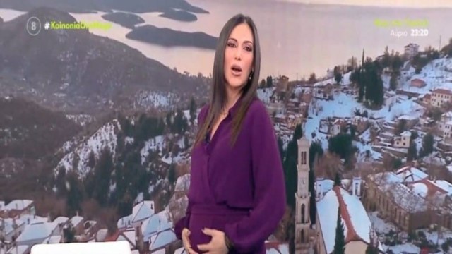 Αυτο είναι το πρόγραμμα γυμναστικής που ακολουθεί η Ανθή Βούλγαρη στον 6ο μήνα της εγκυμοσύνης της