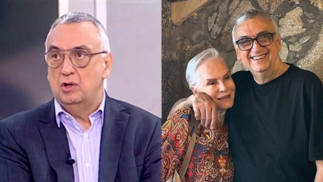 «Ήθελε να ακουστούν τα τελευταία του λόγια»: Ξέσπασε σε δάκρυα η σύζυγος του Δημήτρη Σούρα – Το αντίο του τηλεοπτικού κόσμου στον αγαπημένο ψυχίατρο