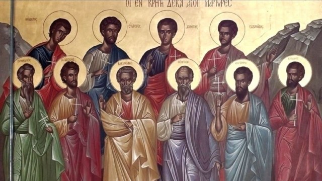 Άγιοι Δέκα Μάρτυρες που μαρτύρησαν στην Κρήτη: Τιμά την μνήμη τους η Εκκλησία, σήμερα (23/12)