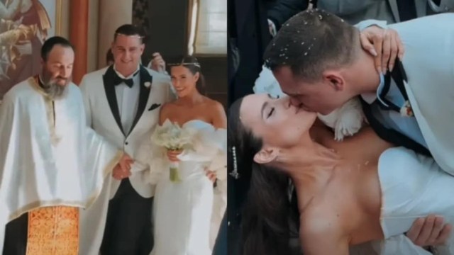 Παραμυθένιος γάμος για Ιζαμπέλα Φούλοπ και Γιώργο Δερβίση: Η νύφη… ήταν όλα τα λεφτά (photos)
