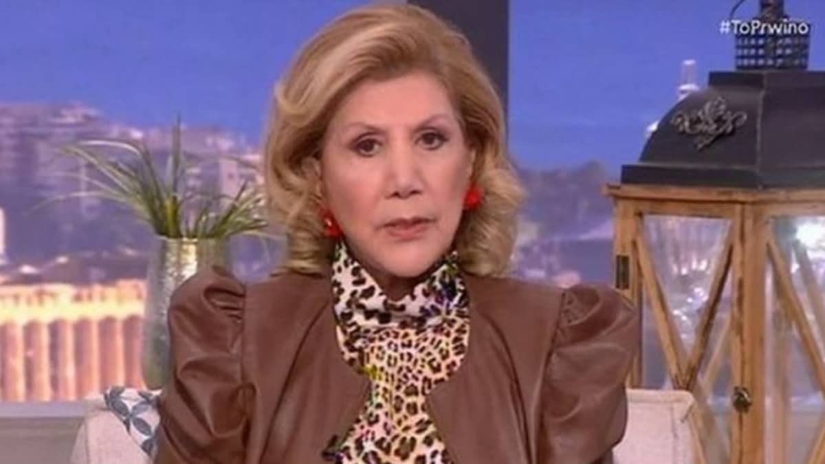 Δύσκολες στιγμές για τη Λίτσα Πατέρα μετά το τέλος από τον ANT1