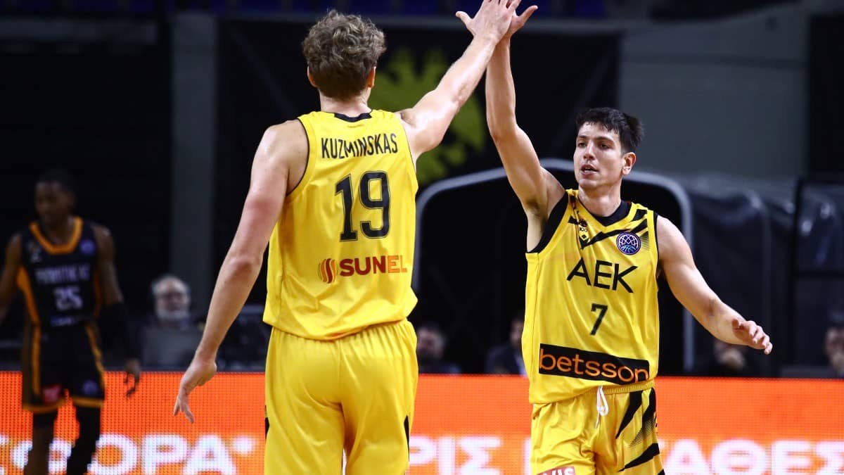 ΑΕΚ – Προμηθέας 97-76: Η Ένωση κυριάρχησε και ισοπέδωσε τους Πατρινούς!