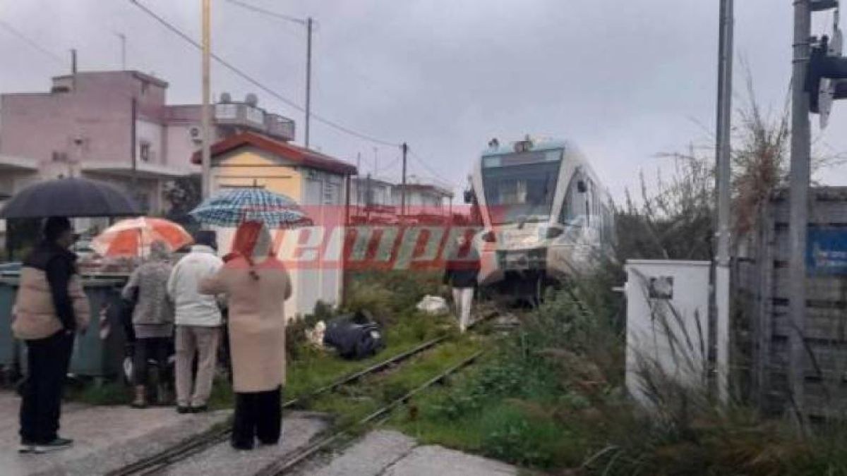 Πάτρα: Παραλίγο τραγωδία – Σύγκρουση τρένου με ΙΧ (photos)
