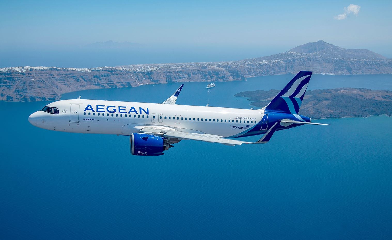 Aegean: Επιπλέον 3 πτήσεις από και προς Σαντορίνη