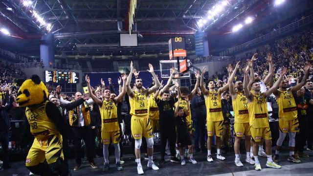 ΑΕΚ – Βίρτσμπουργκ 84-77: To απόλυτο η Ένωση, στους «8» του Basketball Champions League