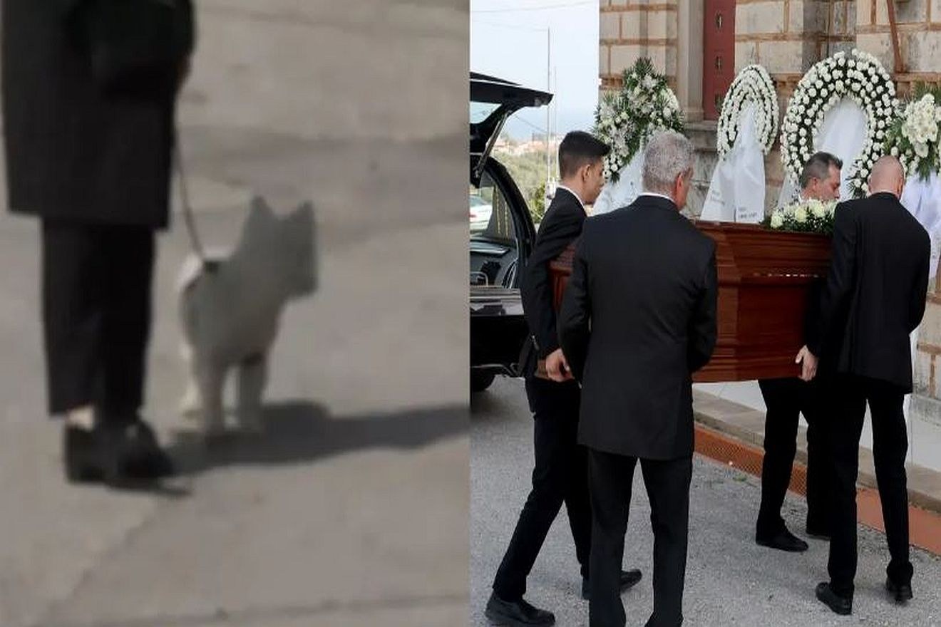 Κηδεία Καίτης Κωνσταντίνου: Ο σκύλος της θα την συνοδεύσει στην τελευταία της κατοικία