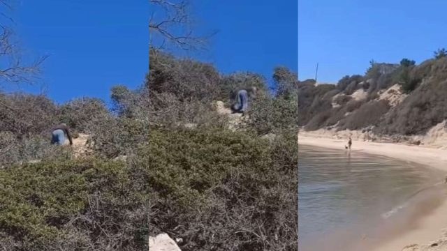 «Βρωμόπαππου, τι κάνεις εκεί; Την παίζεις;»: Ηλικιωμένος ματάκιας…αυτοϊκανοποιείται βλέποντας κορίτσια με το μαγιό σε παραλία (video)